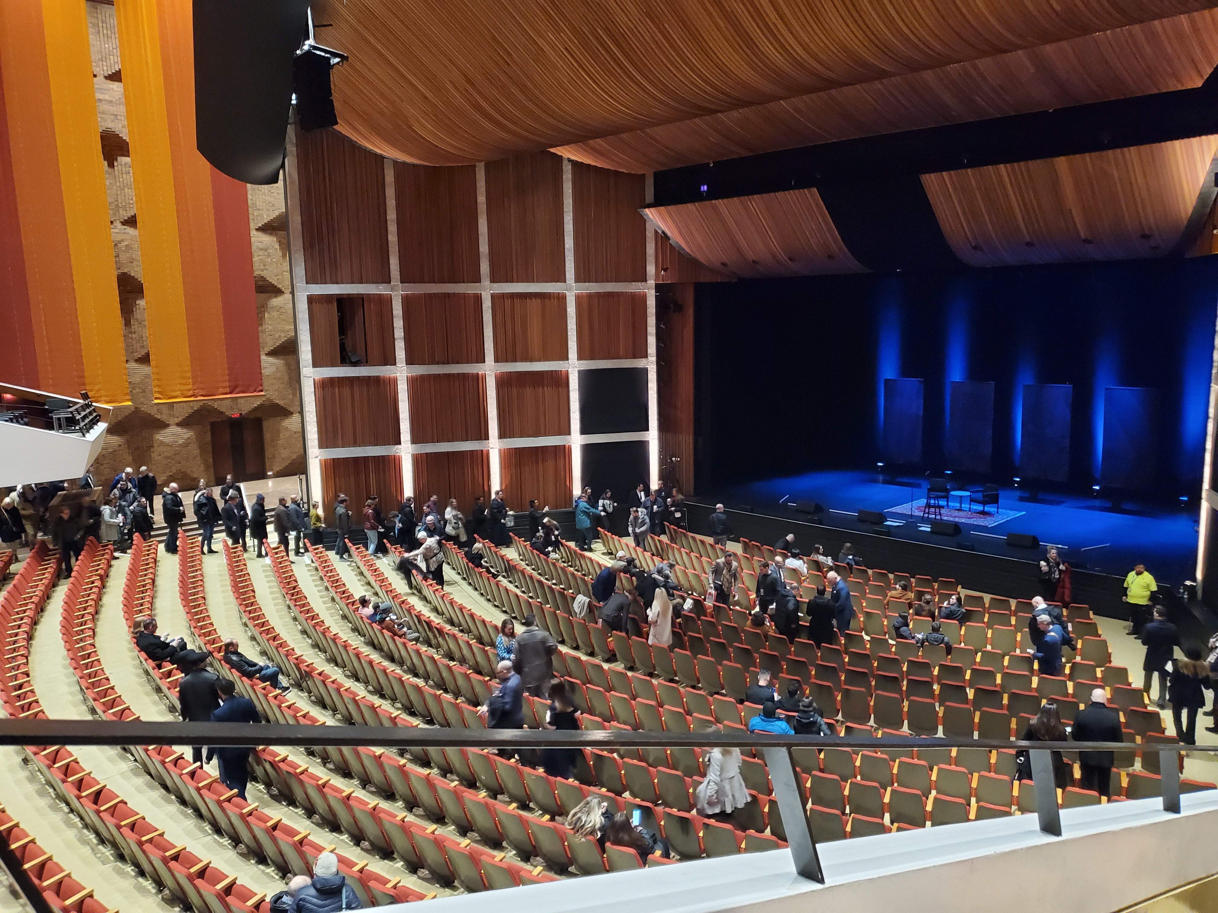 Image of First Ontario Concert hall seating